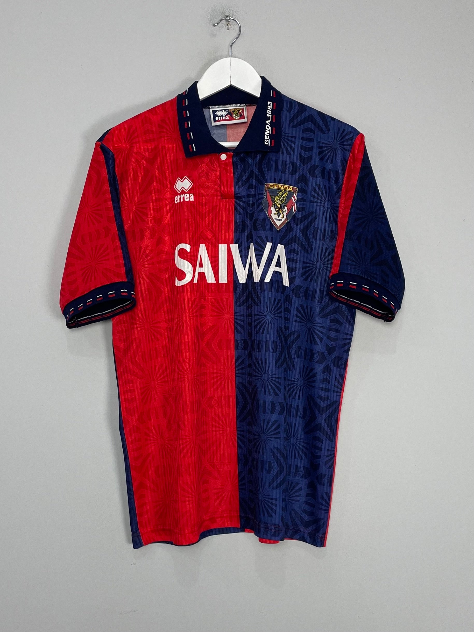 1992/93 GENOA HOME SHIRT (L) ERREA