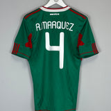 2010/11 MEXICO MARQUEZ #4 HOME SHIRT (S) ADIDAS