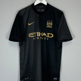 2013/14 MANCHESTER CITY NEGREDO #9 AWAY SHIRT (L) NIKE