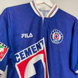 1998/99 CRUZ AZUL HOME SHIRT (M) FILA