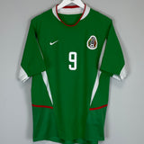 2003/04 MEXICO BORGHETTI #9 HOME SHIRT (M) NIKE