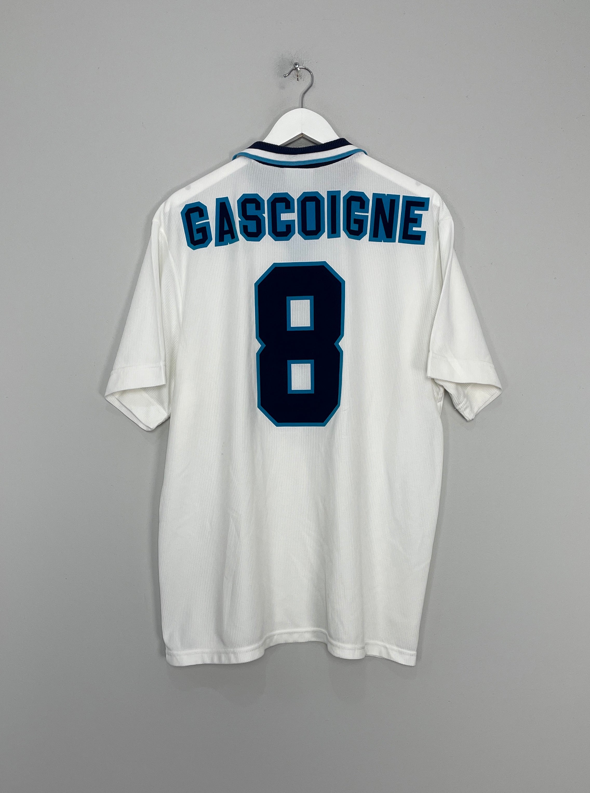 Image of the England Gascoigne shirt from the 1995/97 season