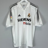 2004/05 REAL MADRID ZIDANE #5 HOME SHIRT (XL) ADIDAS