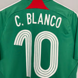 2007/08 MEXICO C.BLANCO #10 HOME SHIRT (S) ADIDAS