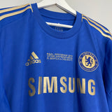 2012/13 CHELSEA TORRES #9 *EUROPA LEAGUE FINAL* HOME SHIRT (XL) ADIDAS