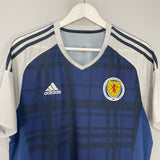 2015/17 SCOTLAND HOME SHIRT (L) ADIDAS