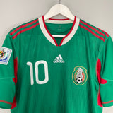 2010/11 MEXICO C.BLANCO #10 *PLAYER ISSUE* HOME SHIRT (L) ADIDAS