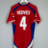 2000/02 CZECH REPUBLIC NEDVED #4 HOME SHIRT (L) PUMA