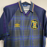 1994/96 SCOTLAND HOME SHIRT (XL) UMBRO