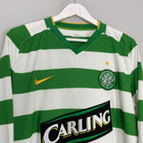 2008/10 CELTIC L/S HOME SHIRT (XL) NIKE