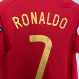 2008/10 PORTUGAL C.RONALDO #7 HOME SHIRT (XL.KIDS) NIKE