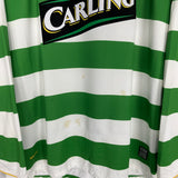 2008/10 CELTIC L/S HOME SHIRT (XL) NIKE