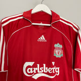 2006/08 LIVERPOOL TORRES #9 HOME SHIRT (M) ADIDAS