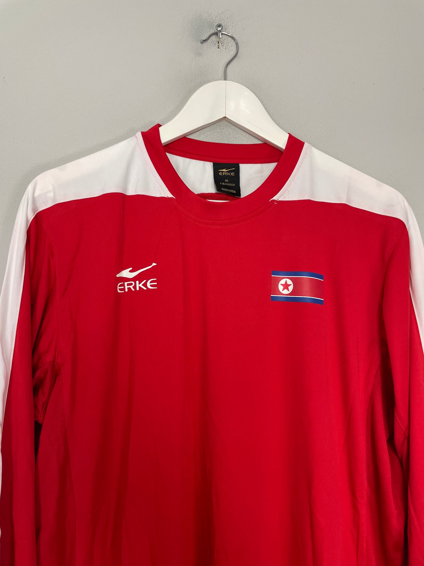 2008/10 NORTH KOREA L/S HOME SHIRT (XL) ERKE