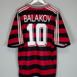 1997/98 STUTTGART BALAKOV #10 HOME SHIRT (XL) ADIDAS