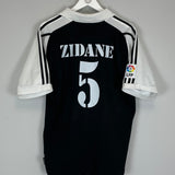 2001/02 REAL MADRID ZIDANE #5 AWAY SHIRT (L) ADIDAS