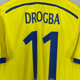 2014/15 CHELSEA DROGBA #11 AWAY SHIRT (S) ADIDAS