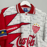 1999 NECAXA HOME SHIRT (L) UMBRO