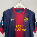 2012/13 BARCELONA A.INIESTA #8 HOME SHIRT (L) NIKE