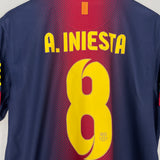 2012/13 BARCELONA A.INIESTA #8 HOME SHIRT (L) NIKE