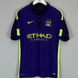 2014/15 MANCHESTER CITY TOURE YAYA #42 THIRD SHIRT (M) NIKE