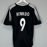 2004/05 REAL MADRID RONALDO #9 AWAY SHIRT (M) ADIDAS