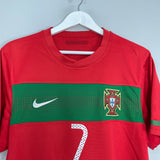 2010/11 PORTUGAL RONALDO #7 HOME SHIRT (M) NIKE