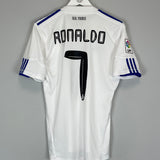 2010/11 REAL MADRID RONALDO #7 HOME SHIRT (S) ADIDAS