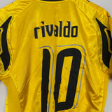 2007/08 AEK ATHENS RIVALDO #11 HOME SHIRT (L) PUMA