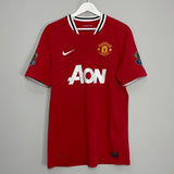 2011/12 MANCHESTER UNITED FERDINAND #5 HOME SHIRT (L) NIKE