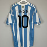 2010/11 ARGENTINA MESSI #10 HOME SHIRT (XL) ADIDAS