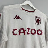 2021/22 ASTON VILLA T-SHIRT (L) KAPPA