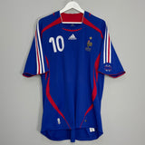 2006/07 FRANCE ZIDANE #10 HOME SHIRT (XXL) ADIDAS