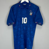 1994 ITALY R.BAGGIO #10 HOME SHIRT (L) DIADORA