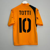 2004/05 ROMA TOTTI #10 THIRD SHIRT (M) DIADORA