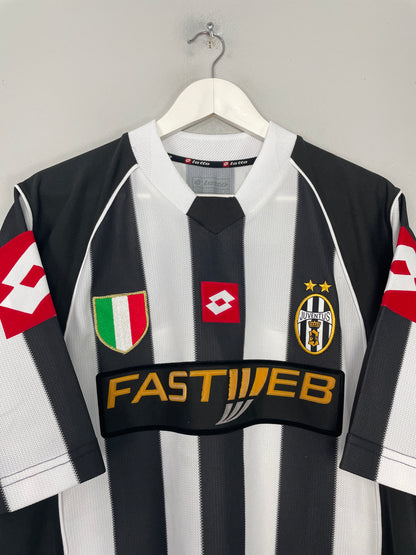 2002/03 JUVENTUS NEDVED #11 HOME SHIRT (L) LOTTO