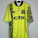 1996/97 BLACKBURN ROVERS AWAY SHIRT (L) ASICS