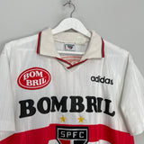 1997/98 SAO PAULO #10 HOME SHIRT (M) ADIDAS