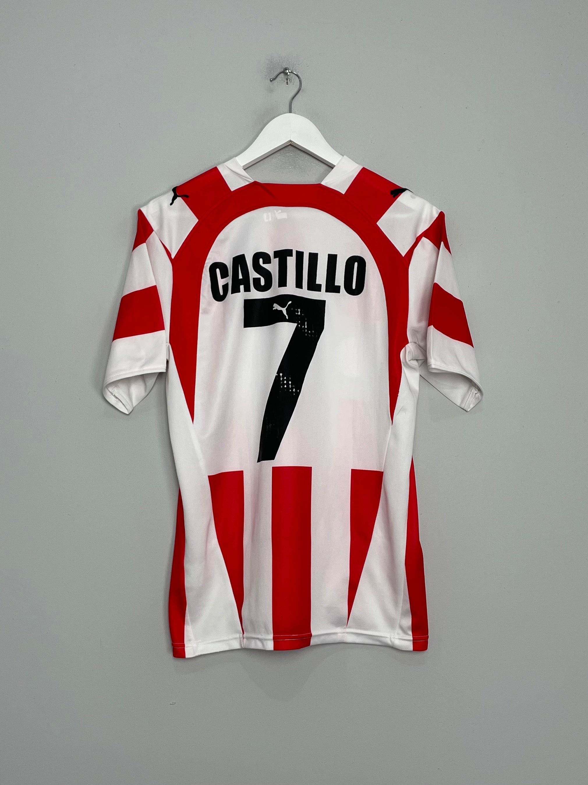 2006/07 OLYMPIAKOS CASTILLO #7 HOME SHIRT (S) PUMA