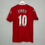 2002/04 LIVERPOOL OWEN #10 HOME SHIRT (S) REEBOK