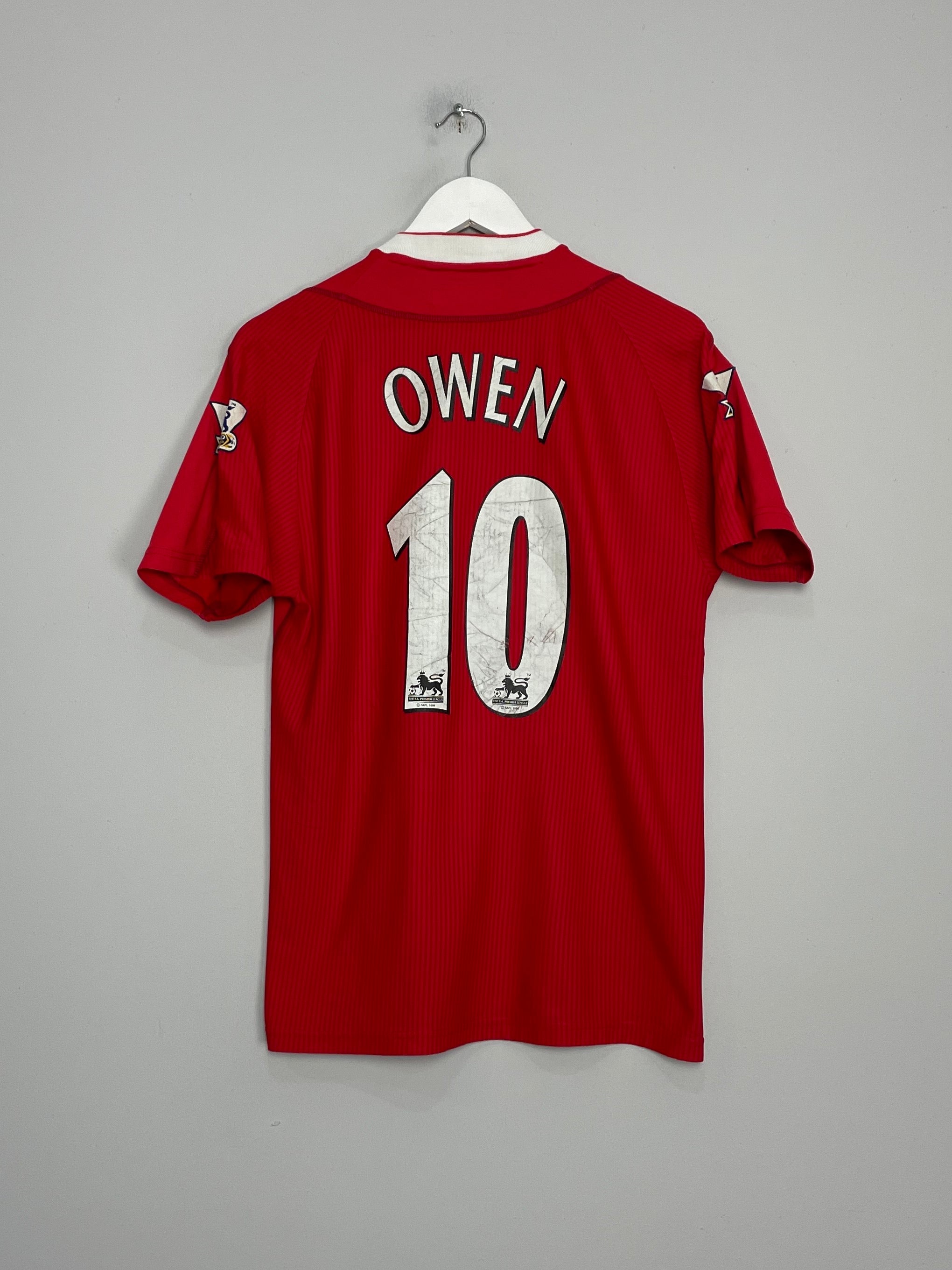 2002/04 LIVERPOOL OWEN #10 HOME SHIRT (S) REEBOK