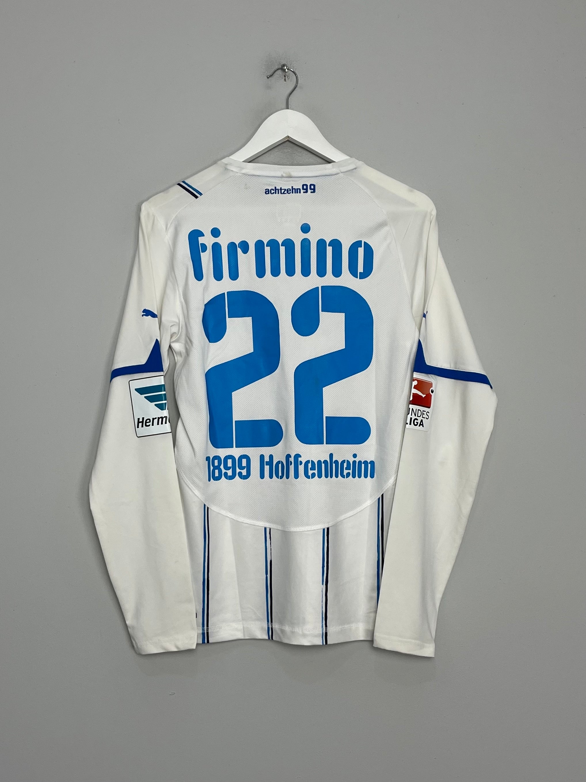 2010/12 HOFFENHEIM FIRMINO #22 *PLAYER ISSUE* L/S AWAY SHIRT (L) PUMA