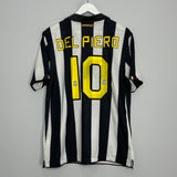 2010/11 JUVENTUS DEL PIERO #10 HOME SHIRT (L) NIKE