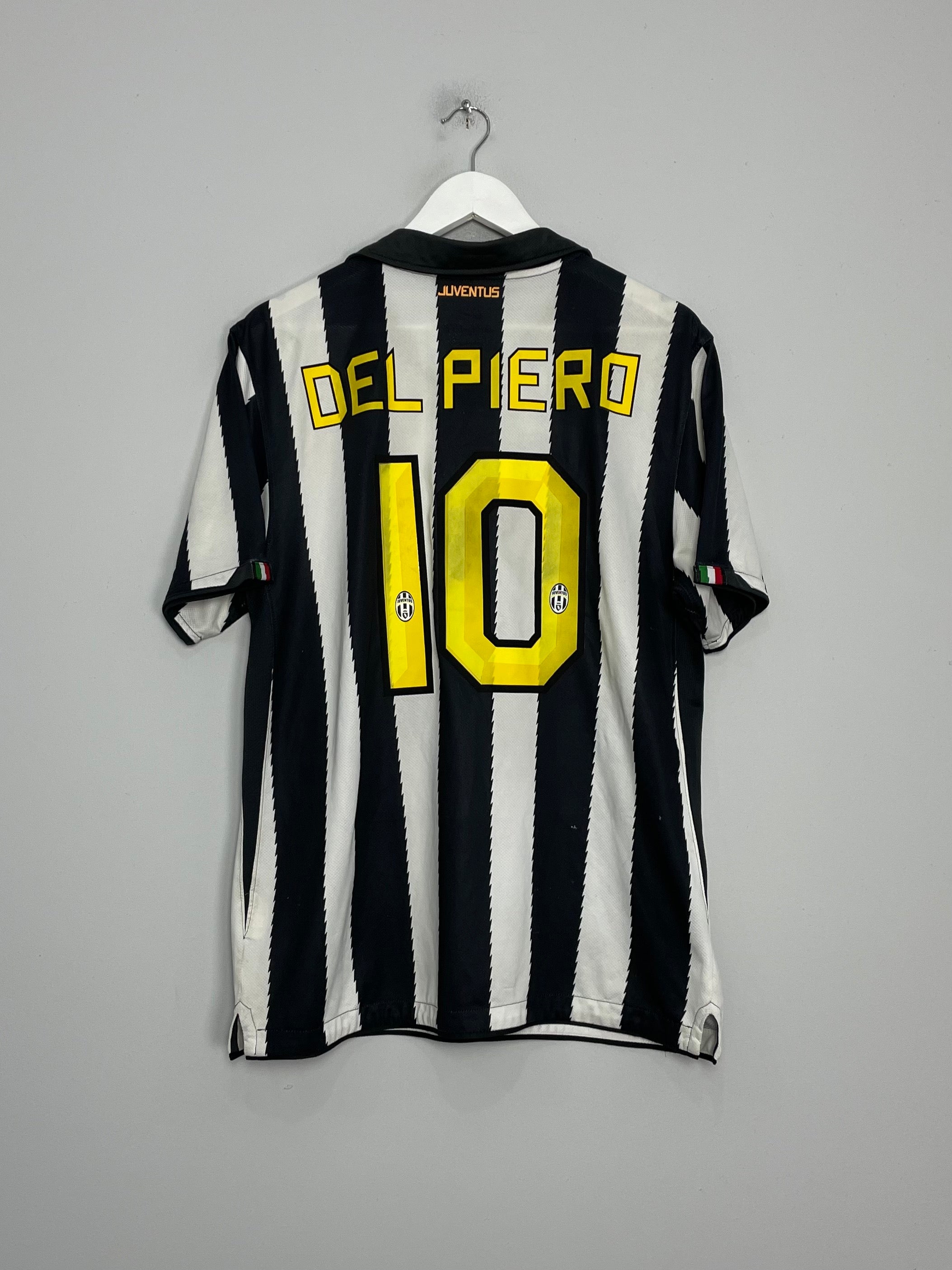 2010/11 JUVENTUS DEL PIERO #10 HOME SHIRT (L) NIKE