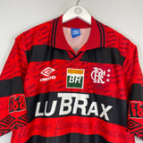 1995/96 FLAMENGO #6 *CENTENARY* HOME SHIRT (XXL) UMBRO