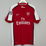 2008/10 ARSENAL FABREGAS #4 C/L HOME SHIRT (M) NIKE