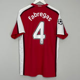 2008/10 ARSENAL FABREGAS #4 C/L HOME SHIRT (M) NIKE