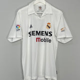 2002/03 REAL MADRID ZIDANE #5 *CENTENARY* HOME SHIRT (M) ADIDAS