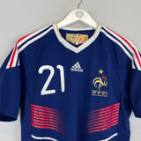 2009/10 FRANCE ANELKA #21 HOME SHIRT (S) ADIDAS