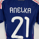 2009/10 FRANCE ANELKA #21 HOME SHIRT (S) ADIDAS